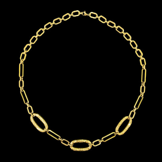CHUNKY GOLD NECKLACE