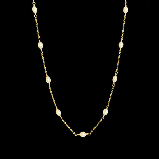 IZA NECKLACE - FRESH WATER PEARLS